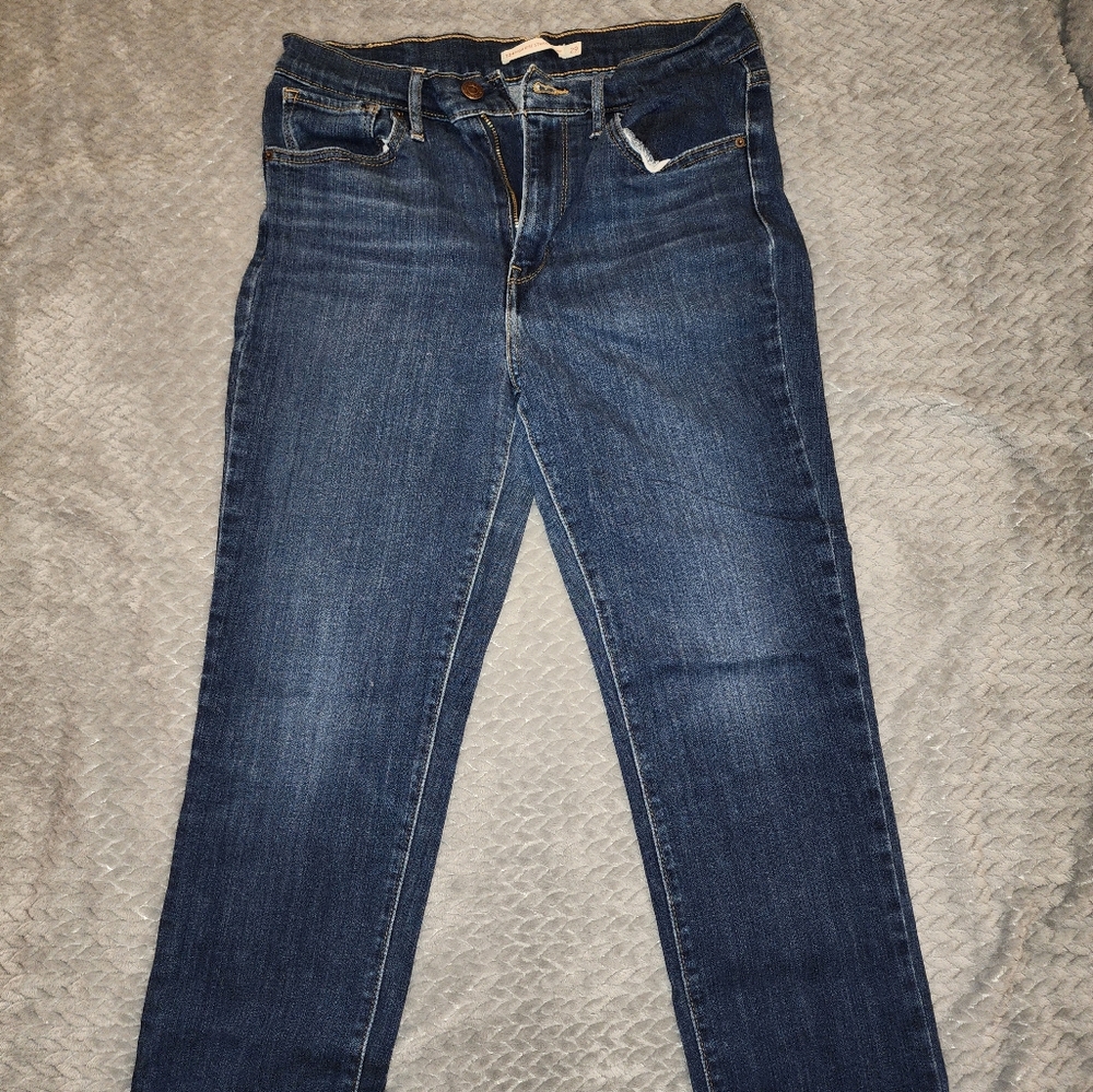 Levi's 724 - High Rise Straight Crop - Size 29